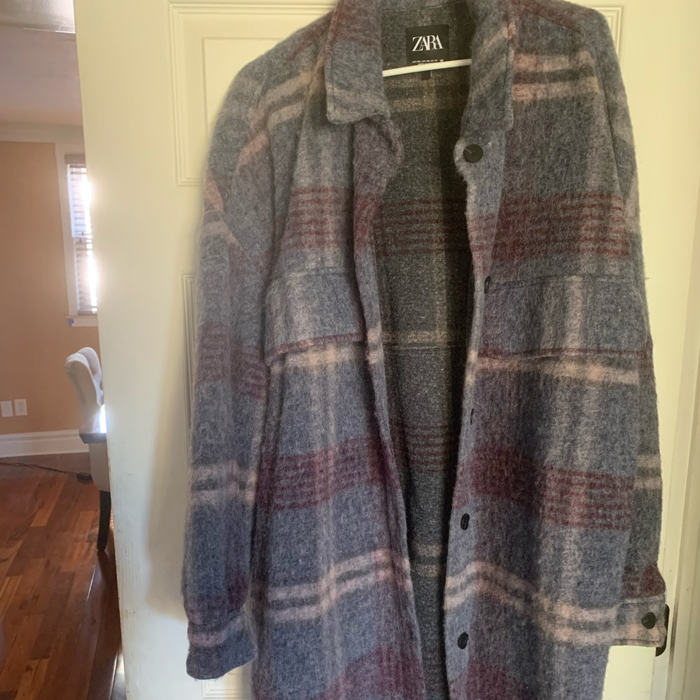 Woman plaid Shacket